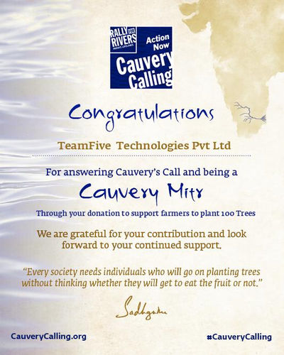 Cauvery Calling
